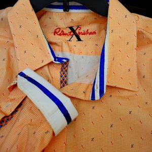 MENS ROBERT GRAHAM LONG SLEEVE 2XL